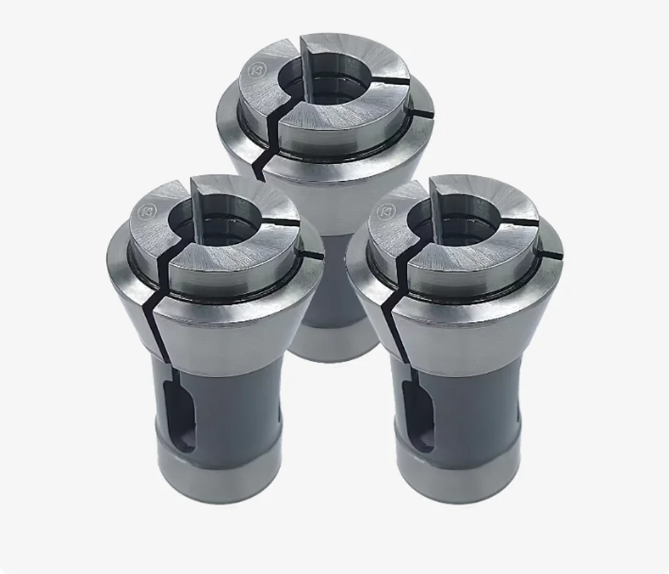 

F58 177E DIN6343 Цанга переднего прижима 3.0-52.0 мм, круглое отверстие, пружинная сталь, высокоточный патрон для токарных станков с ЧПУ