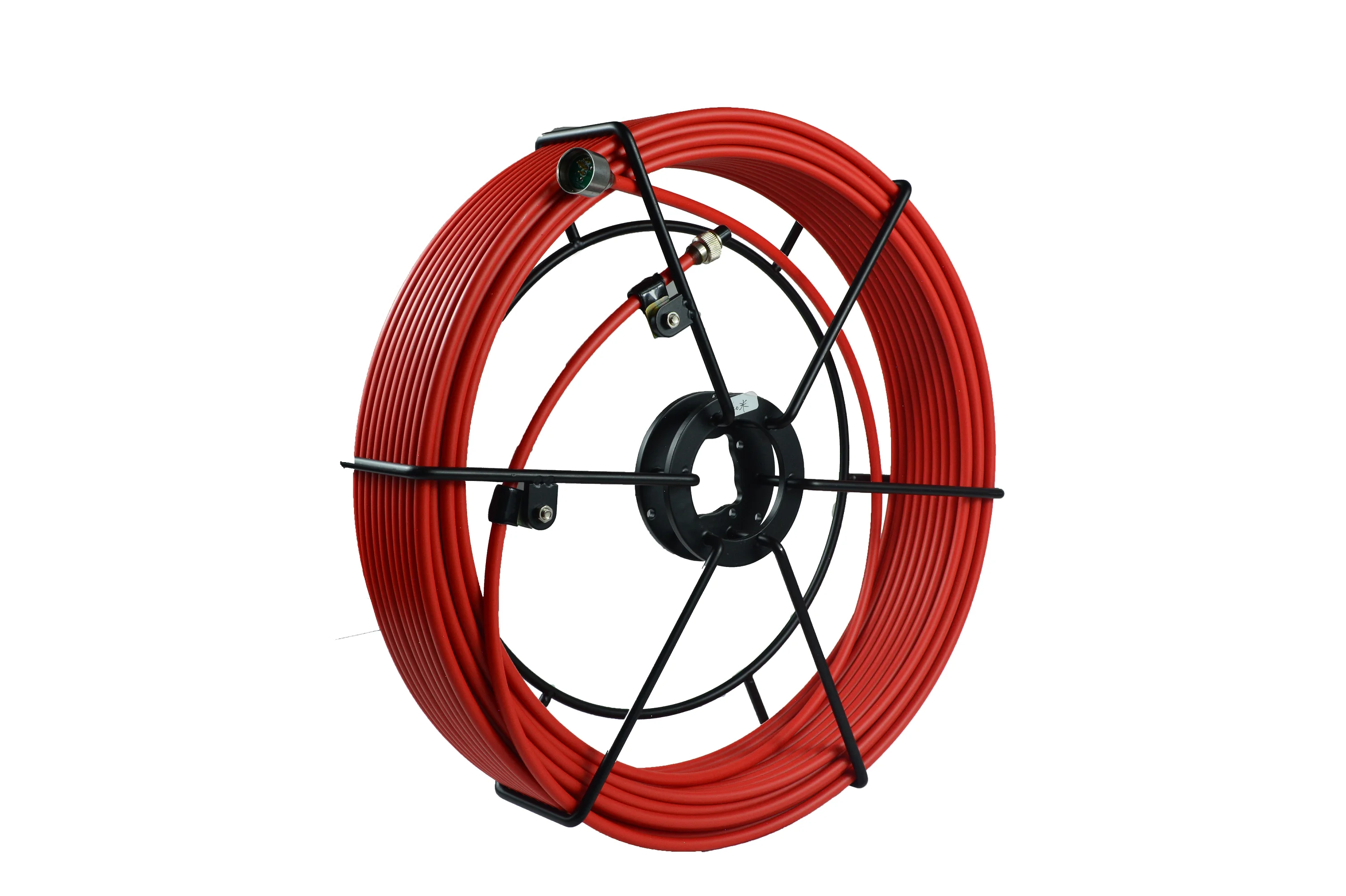 2024 170ft(50M) Push Rod Cable Reel For Pipe Inspection Sewer Camera