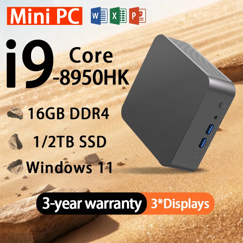 Portable Mini Pc Wi… - image