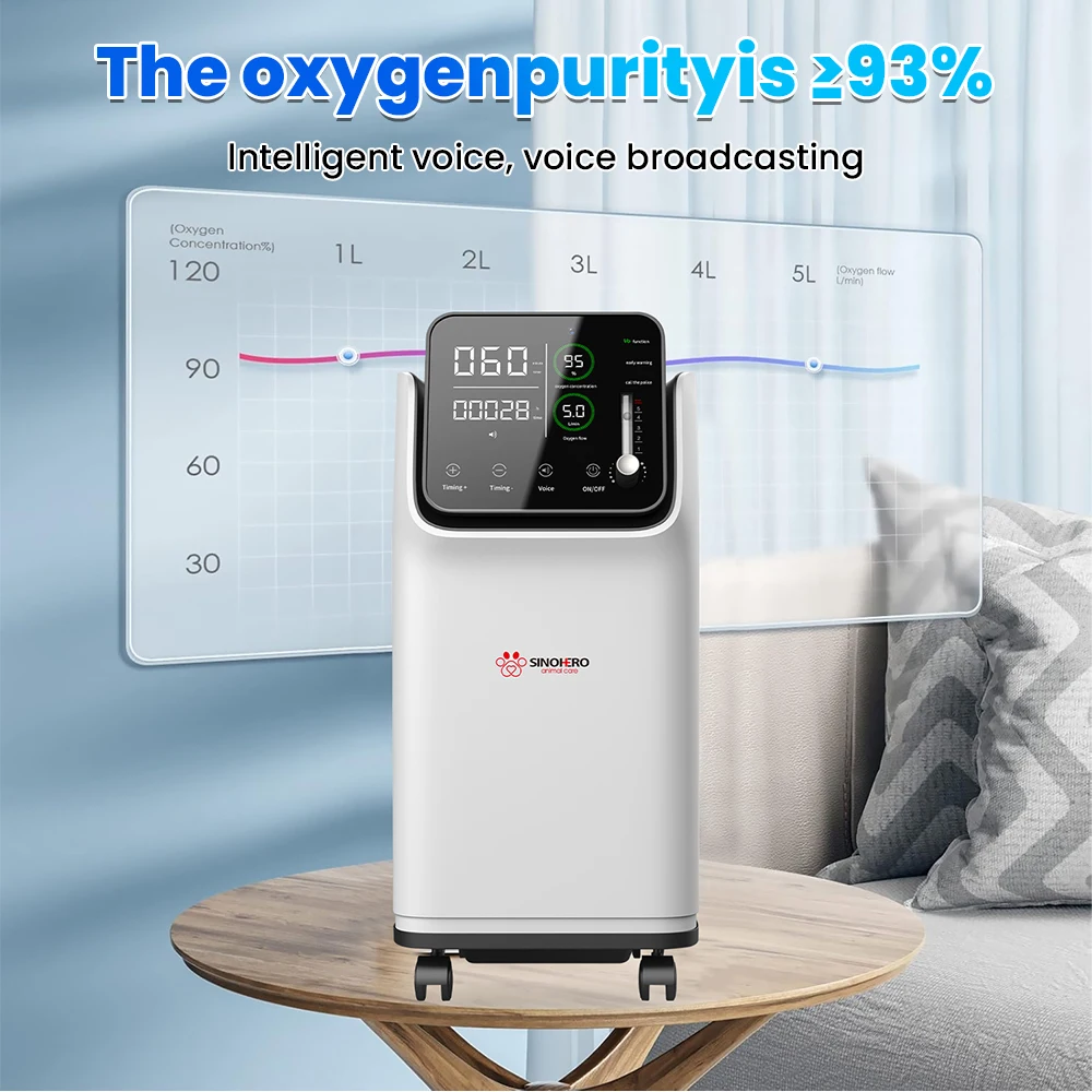 สัตว์สัตวแพทย์แบบพกพาเกรด 5 ลิตรทางการแพทย์ 5 ลิตรแบบพกพา