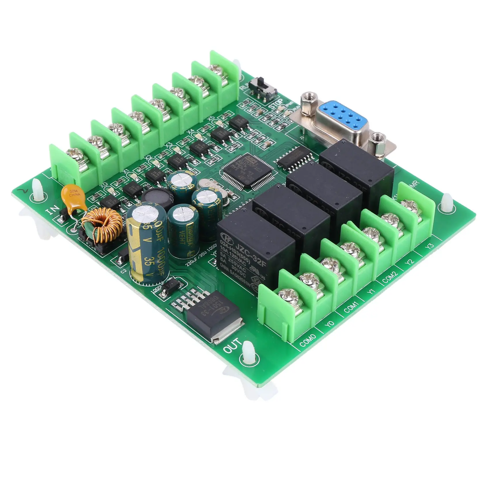 ABGE-Plc Fx1n-10Mr Industrial Control Board Plc Smart Home Controller Programmable