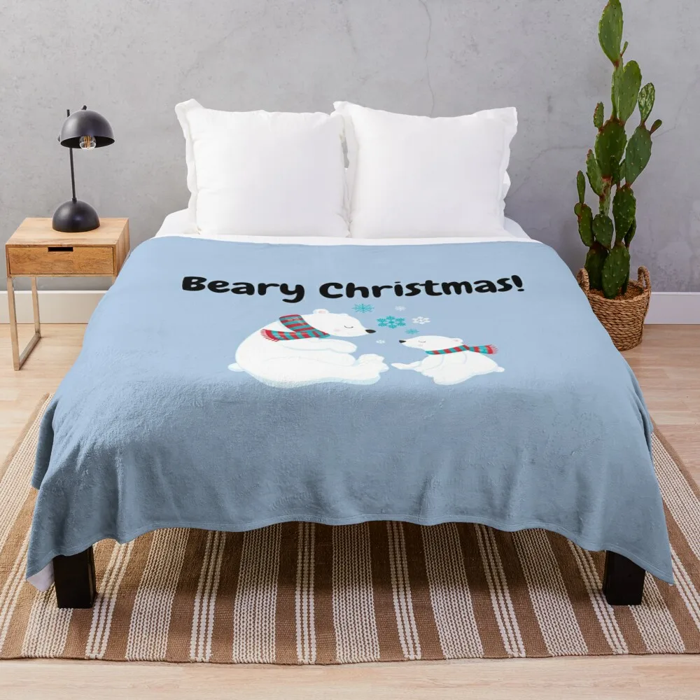 Beary Christmas! Throw Blanket anime Thin for babies Loose Blankets