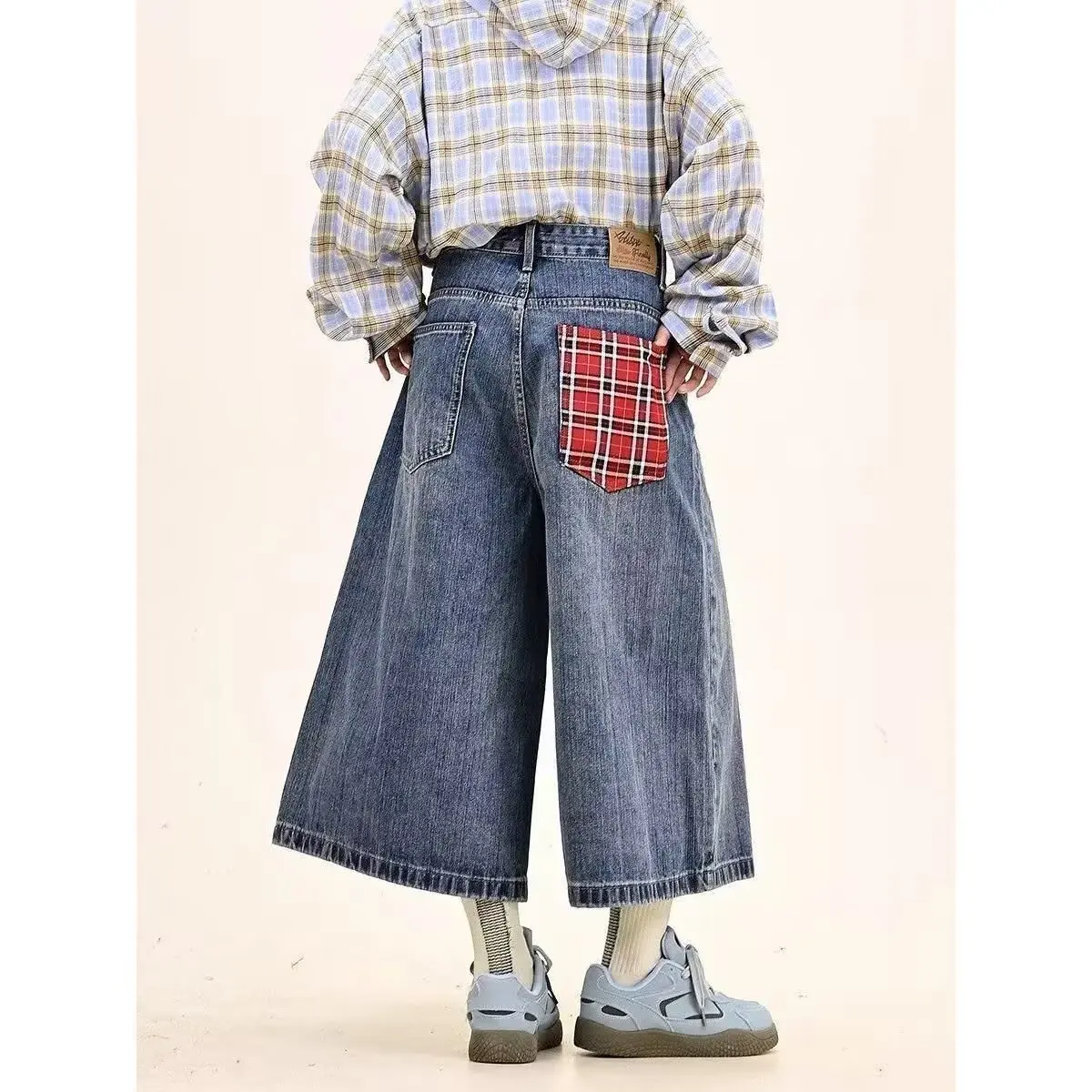 

Vintage Hip Hop Dance Jeans Jorts Baggy Denim Shorts Femme Jean Shorts Woman Summer Girl Women Normcore Clothing Clothes Pants