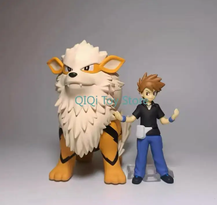 

Spot Goods Bandai Pokemon Proportional World Guandu Area Green Xiaomao Wind Speed Dog Set