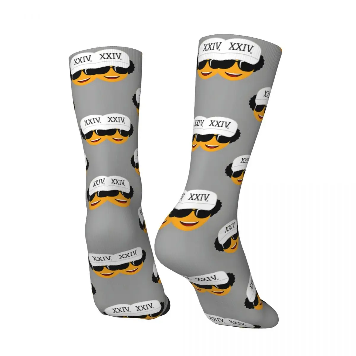 Funny Happy Smile Boys Men's Socks Retro Harajuku Bruno Mars Street Style Novelty Pattern Crew Crazy Sock Gift Printed