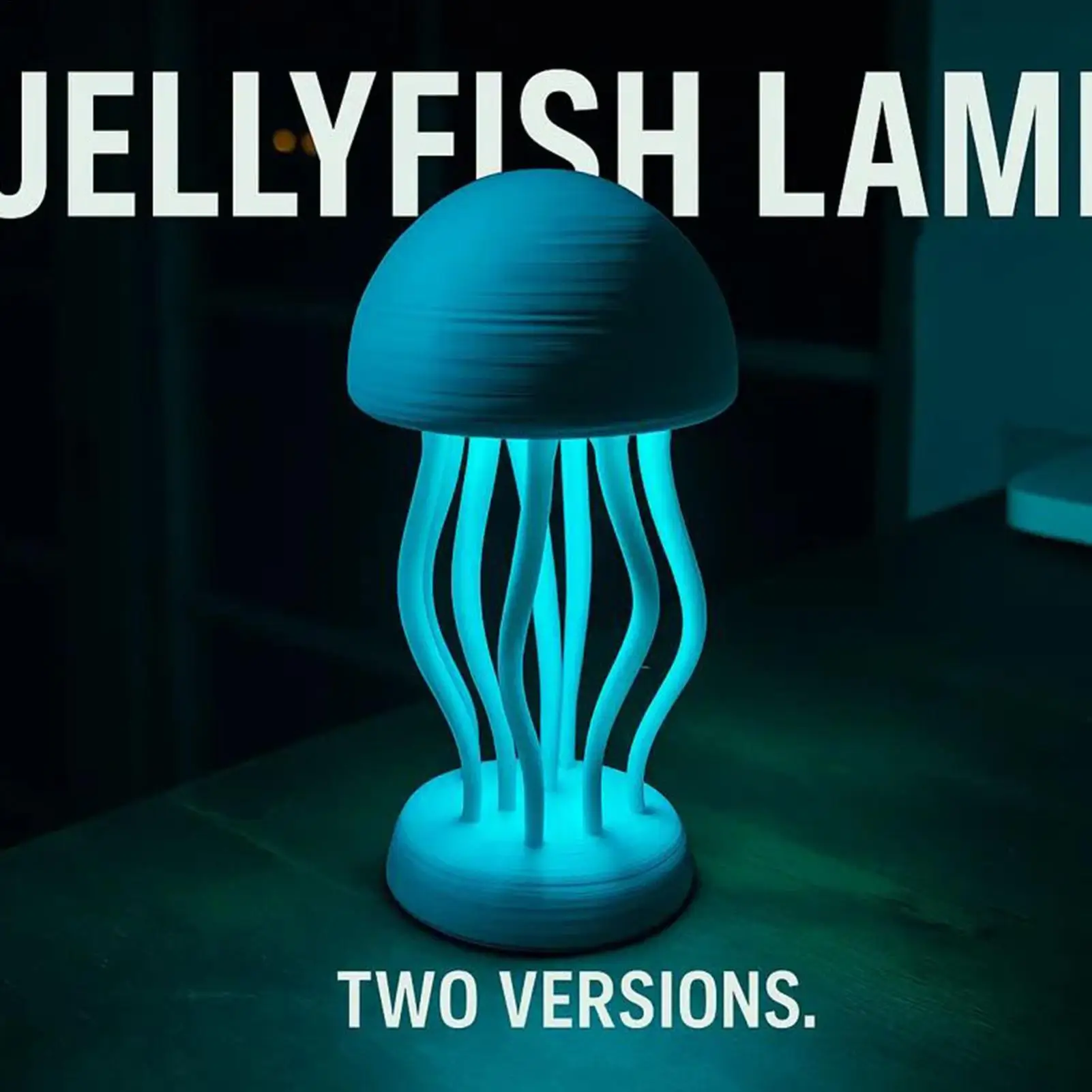 Quallen-Lampe, leuchtendes Wasserleben, Dekoration, intelligente Touch-Steuerung, dekoratives Nachtlicht für Weihnachten, Schlafzimmer, Kinderzimmer, Party