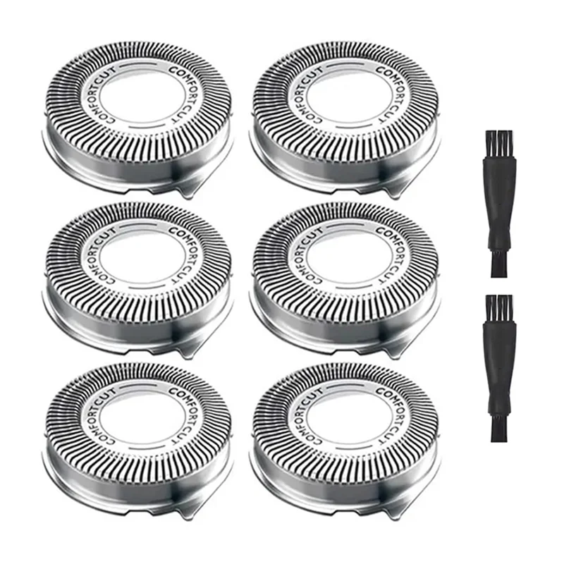 رؤوس بديلة AB43-SH30 لماكينات الحلاقة Norelco Series 3000,2000,1000 وS738 Click، رؤوس حلاقة مريحة