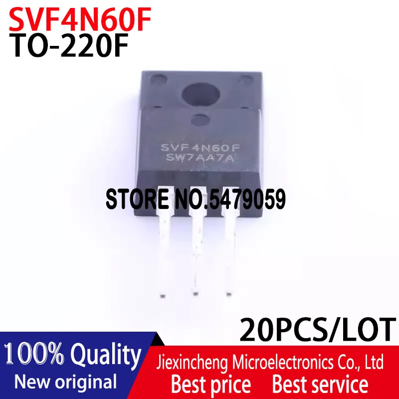 電子部品svf4n60f svf4n60 to220f 4a 600v新品20個