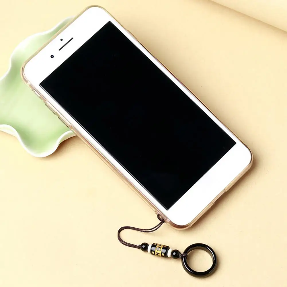 Practical Phone Finger Ring Lanyard Gift Anti-lost Lightweight Phone Ring Strap Washable