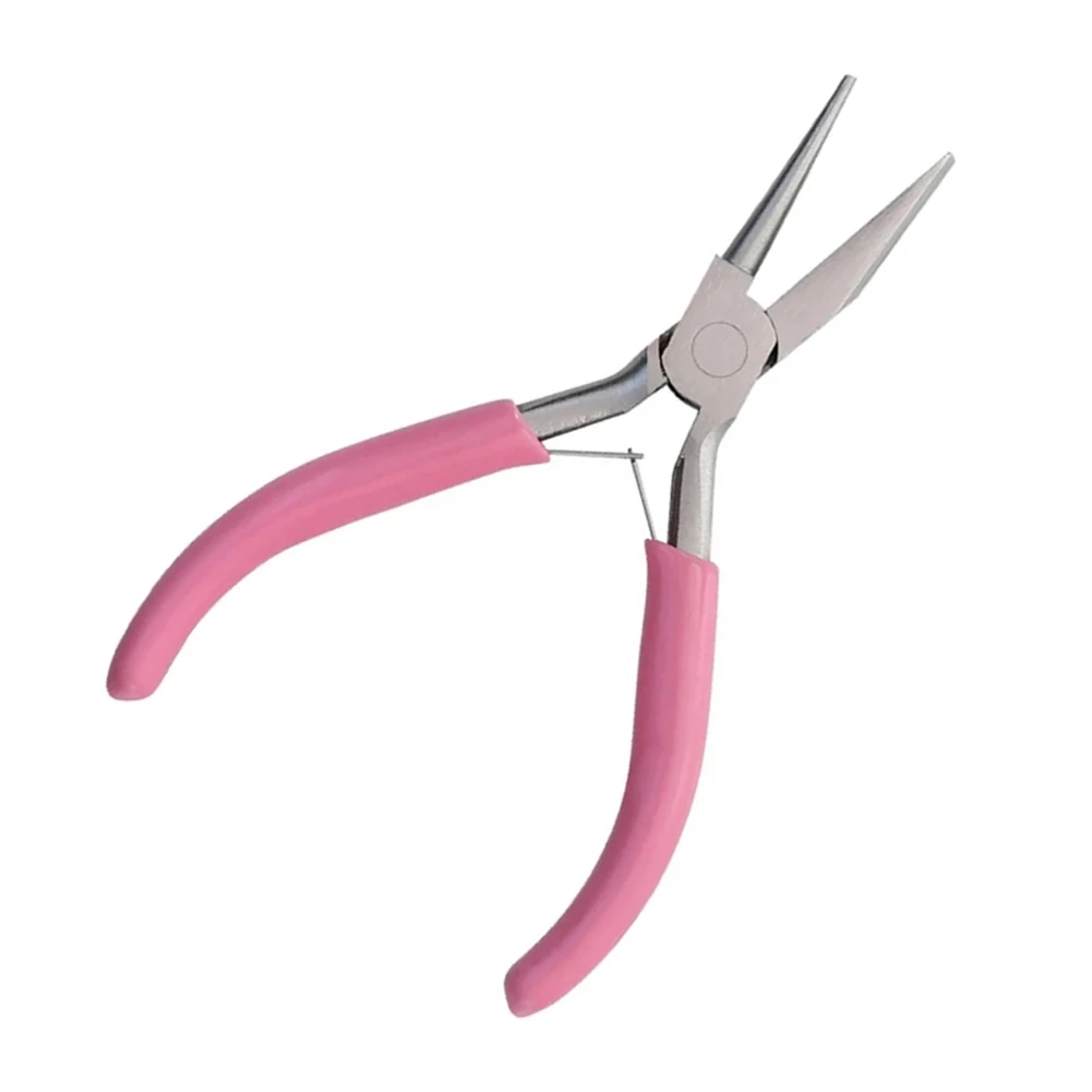 DIY Handmade Jewelry Tools, Round Concave Pliers for Winding and Rolling, Non Slip Handle for Easy and Simple Use