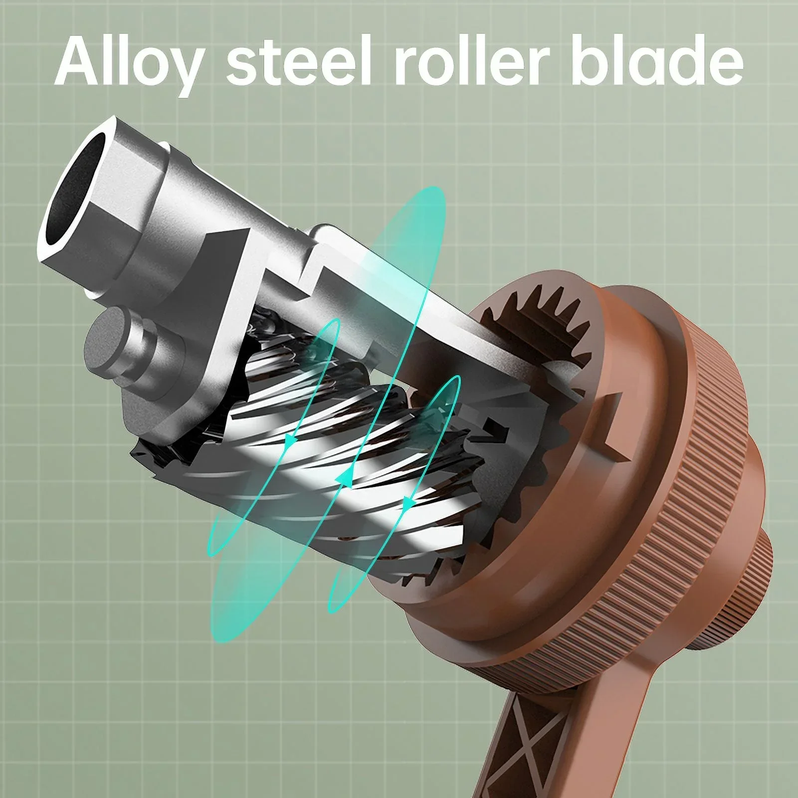 Deli Adjustable Pencil Sharpener with Long Lasting Blade Hand Crank Table Sharpeners Machine for Graphite Pencil Stationery