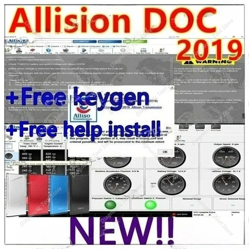 

Горячая новинка 2026 года: Allison DOC 2019 + бесплатный кейген + бесплатная помощь при установке. Инструмент для передачи файлов GEN5 (PC-сервисный) совместим с NEXIQ Tool.