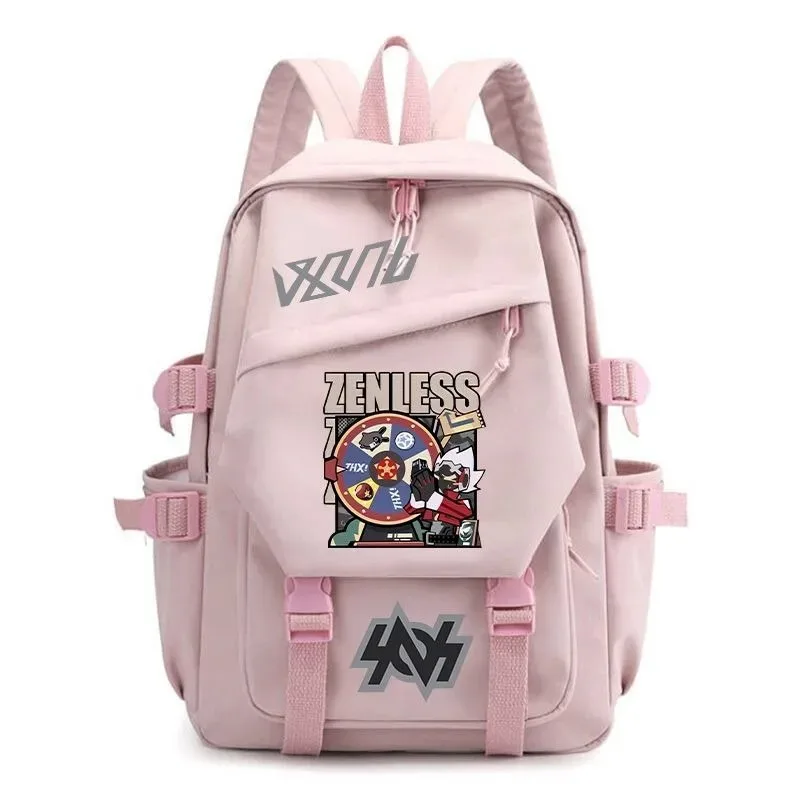 كاندي 2025 لعبة أنيمي Zenless منطقة صفر بانجبو كورين أنبي تأثيري النايلون عالية السعة حقيبة مدرسية حقيبة قلادة با