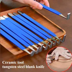 Ceramic Repair Blank Knife Wear-resistant Tungsten Steel Scraper DIY Ceramic Dry Wet Blank Moulding Polishing Engraving Tool