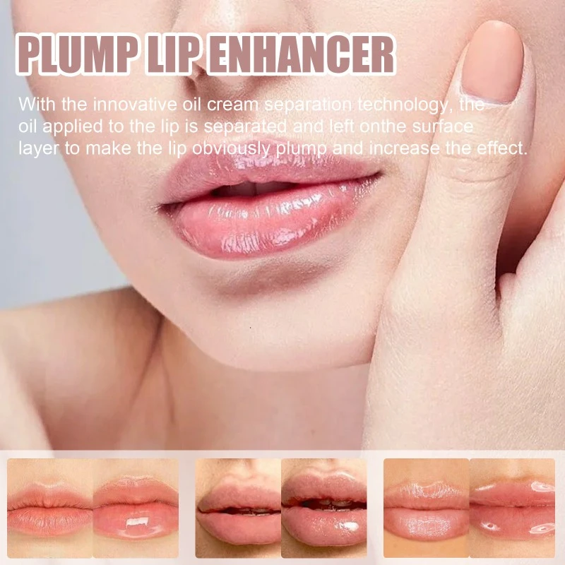 Day Night Lip Balm Capsules Plumping Liquid Hydrating Moisture Increasing Sexy Lip Elasticity Enhancer Reduce Mask Fine Lines