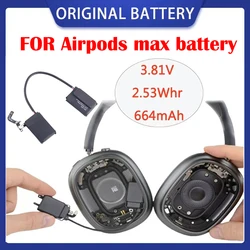 For Airpods Max 3.81V 664mAh Battery Replacement Repair Spare Parts Head-mounted Bluetooth Headset Battery