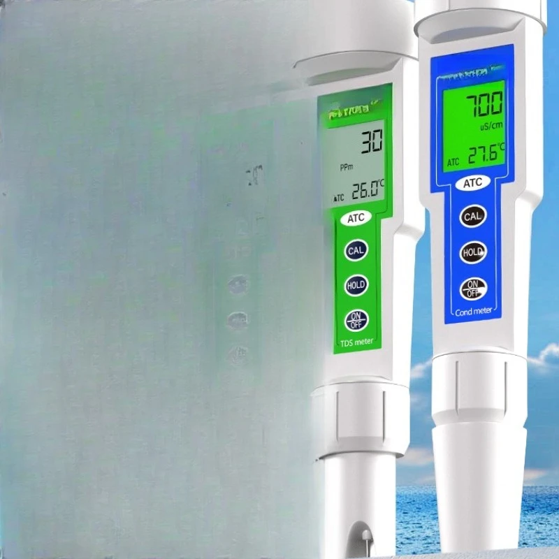 

Portable Conductivity Meter TDS Water Quality Hardness Tester Pen EC Value Meter Conductivity Tester