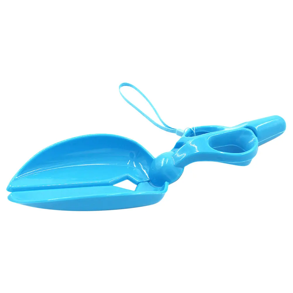 

1PC Pet Scooper Scissor Type Durable Plastic Litter Picker for Dog Walk Random Color Yard Cleaning For Large Dogs