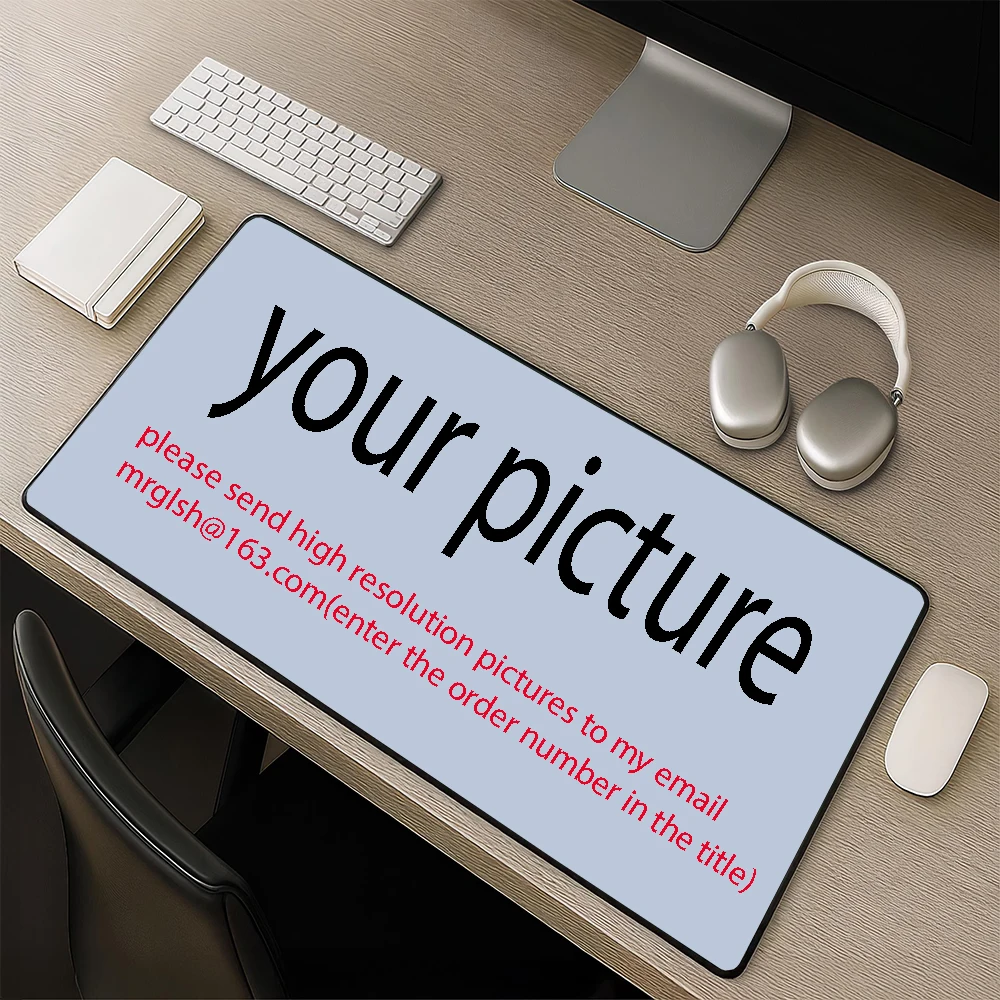 DIY Large Gaming Mouse Pad, Non-Slip Rubber Table Pad with Artistic, Perfect for Office, Gaming and Laptop