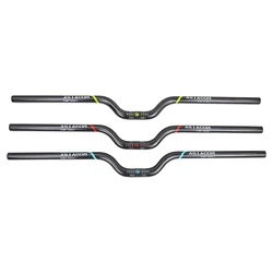 New ASIACOM Mountain Folded bike 3K full carbon fibre bicycle Handlebars U shape 55mm rise bar 25.4/31.8x600-740mm new