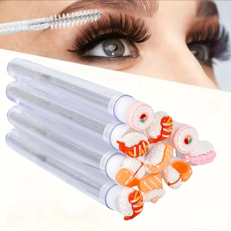 กล่องใส่แปรงปัดขนตา 10 ชิ้น ที่ใส่แปรงมาสคาร่า ที่เก็บแปรงปัดขนตา สำหรับเป็นของขวัญ