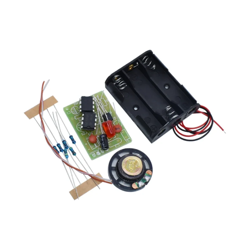 Variable Siren Training Kit, DIY Student Lab, Made Small, Instructional, NE555