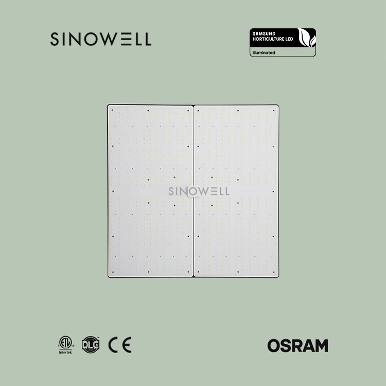 Sinowell 480W Dimmable LED Grow Light  LM301B with Far Red 660nm Board 480 Watt Grow Light