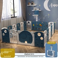 Baby Activity Fence Safety Barrier Infant Ball Pit Fence Baby Playpens Folding Playpen for Children Playground with Free Mat