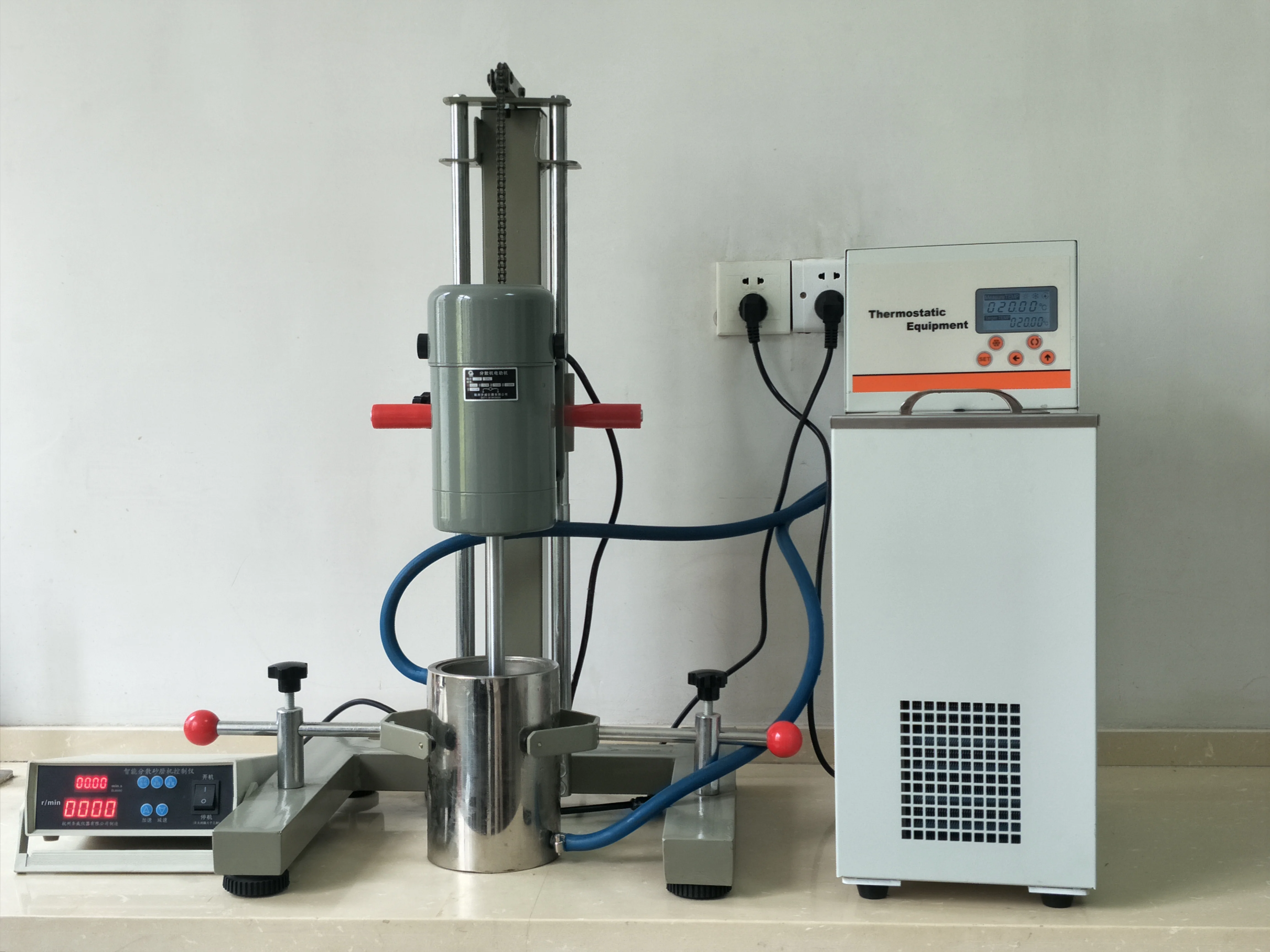 Paint and Coating 1L -20L Laboratory New Hand-cranked Lifting Test Machine 1500W Small Laboratory Disperser