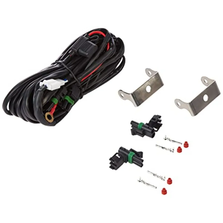 S2 Sport Black LED Light Pod Pair 2PCS LED مع حزام الأسلاك لتحسين الرؤية في القيادة على الطرق الوعرة وركوب الليل على نطاق واسع #3