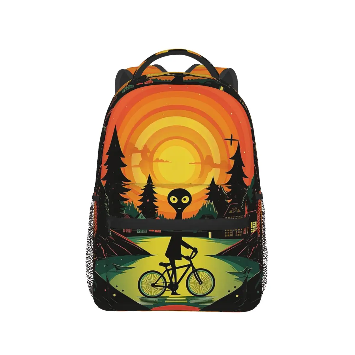 

Et Phone Home Backpack Hot Sale Daypack Large Capacity Boys Girls BookBag School Bag Shoulder Bags for Men Women