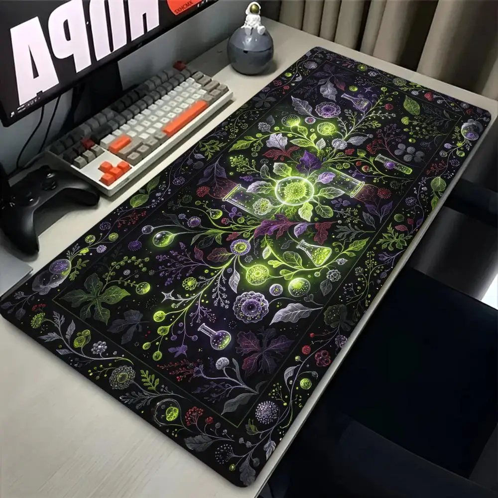 Arctic Polar Animals Persian Rug Pattern Play Mat Thick Rubber Smooth Surface For Kids Room