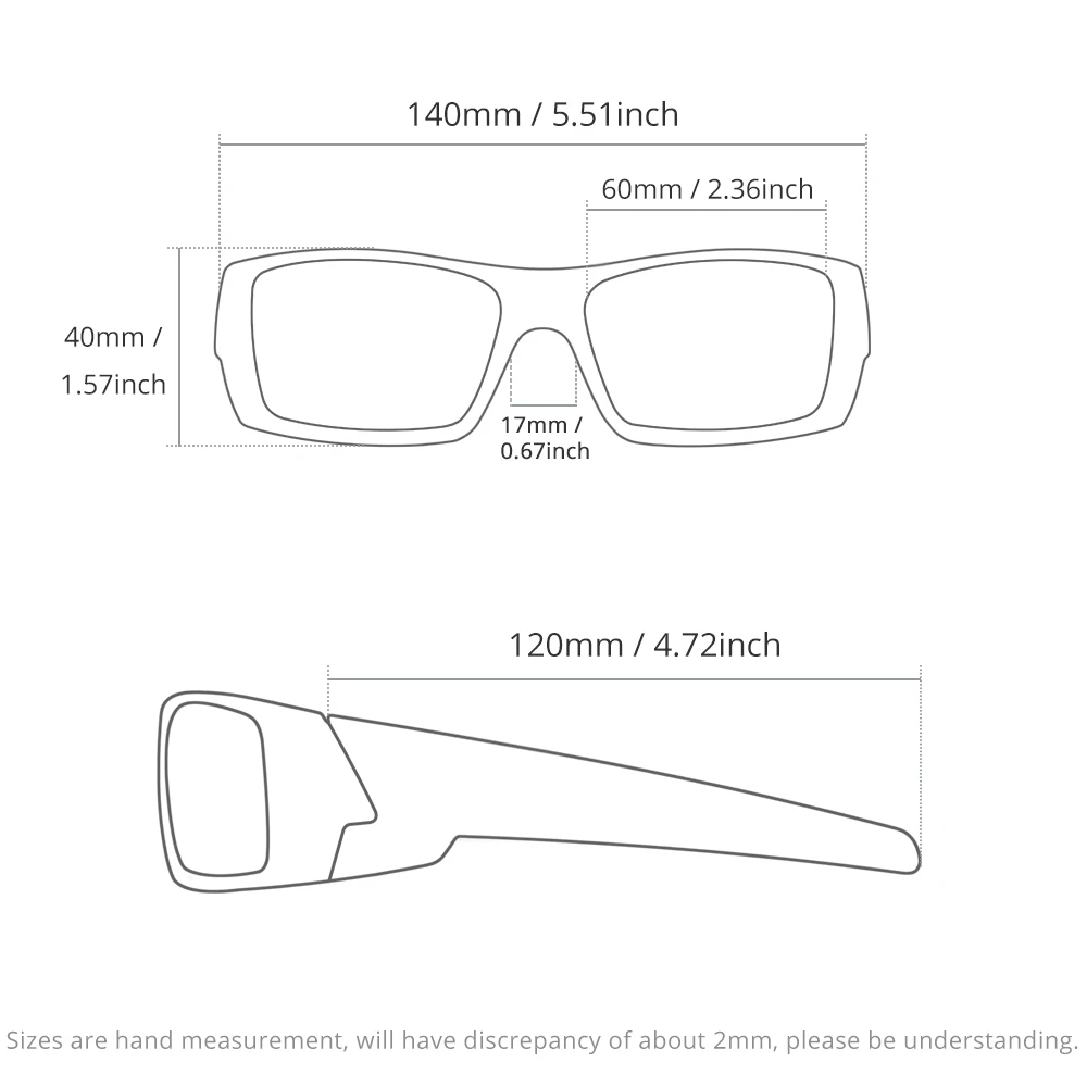KDEAM All Black Fishing Sunglasses Men Outdoor Sports Sun Glasses Photochromic Lens With Zipper Case
