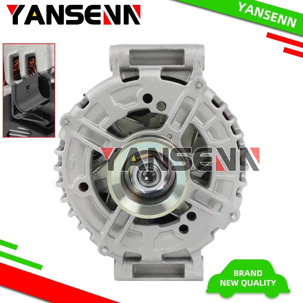 

For 180A Alternator 2007-2011 Mercedes-Benz CLS550 E550 S550 5.5L V8 11220 12595246