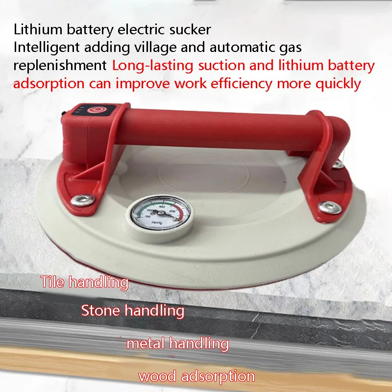6-calowa 8-calowa inteligentna szklana przyssawka próżniowa Płytka ceramiczna Mocne, wytrzymałe urządzenie ssące Elektryczny wspornik stały
