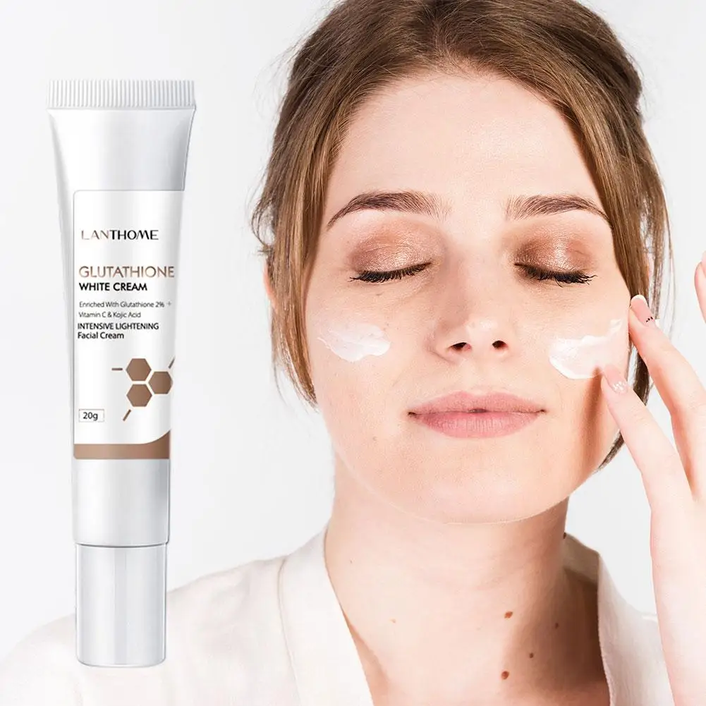 Lanthome Dark Spots Corrector Glutathion Haut Bleaching Creme Feuchtigkeitsspendende Aufhellen Straffen Reparatur Beschädigte Haut Für Gesicht Ca D0R6