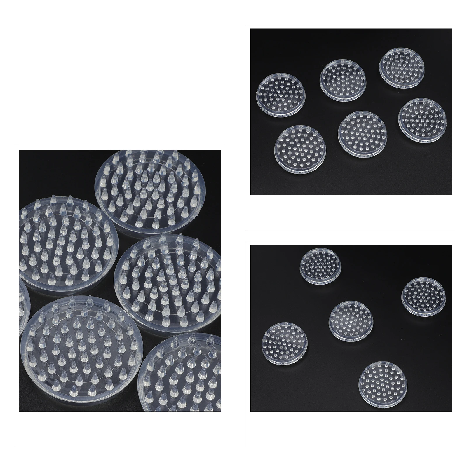 

10 Pcs Furniture Pads Non Slip Mats for Table Chair Legs Protectors Plastic Anti Skid Pads for Hardwood Tile Surface Protection
