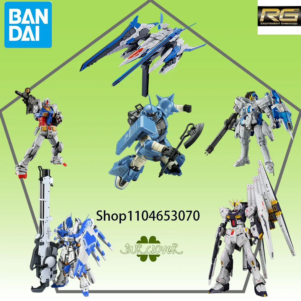 

BANDAI GENUINE RG Series PB DESTINY IMPULSE GUNDA TALLGEESEⅢ（TIANIUM FINISH) Anime Figure Toys Gift IN STOCK