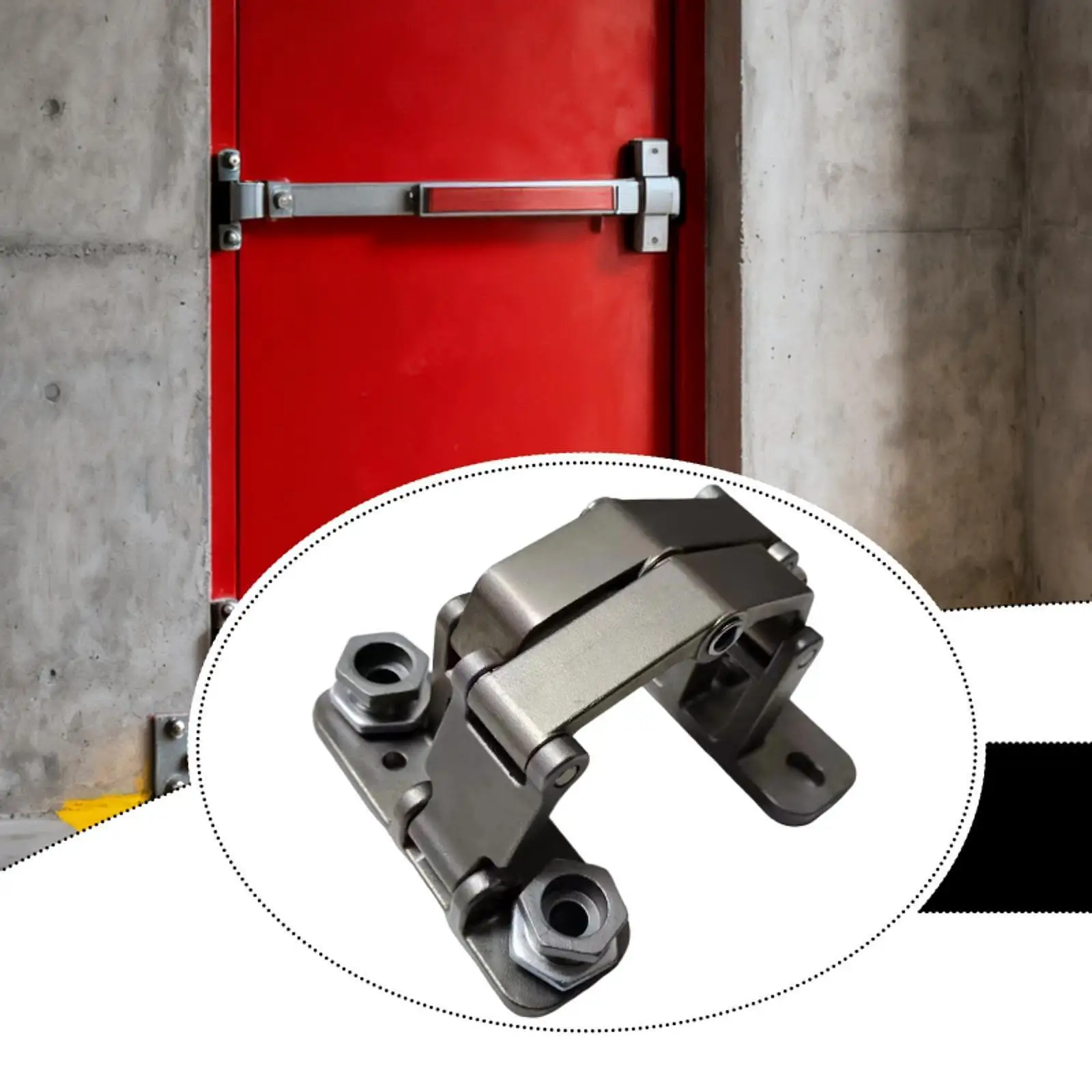 

Invisible Stone Door Hinge Concealed Door Hinge 150kg Max Load Multifunctional Heavy Duty Accessories for Fence Gate