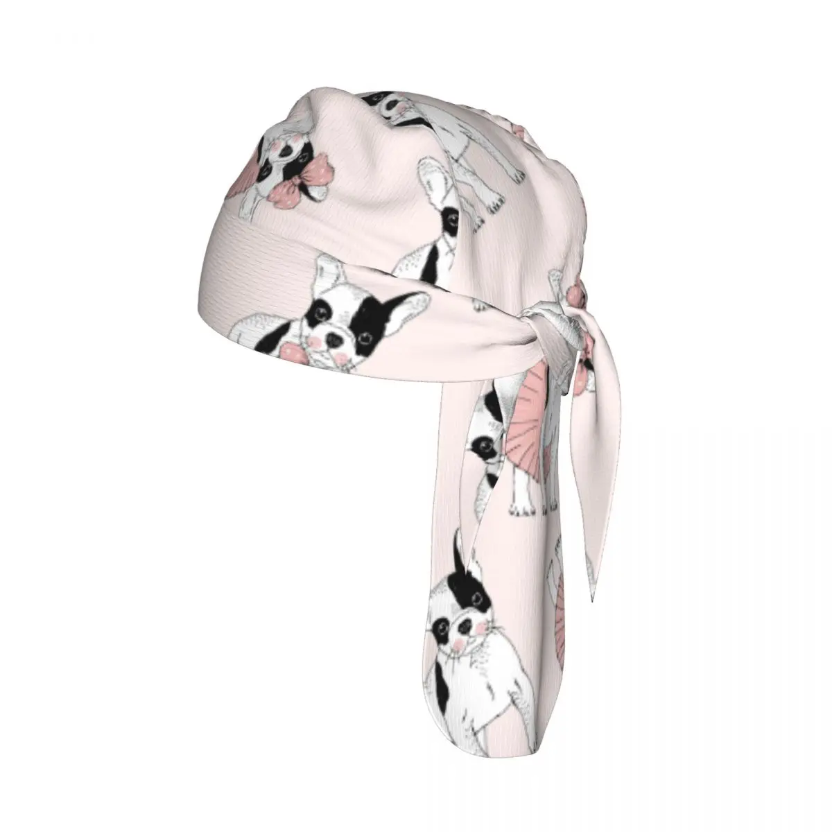 

Быстросохнущая бандана с защитой от солнца, головной платок с рисунком французского бульдога, спортивная кепка для бега и велоспорта