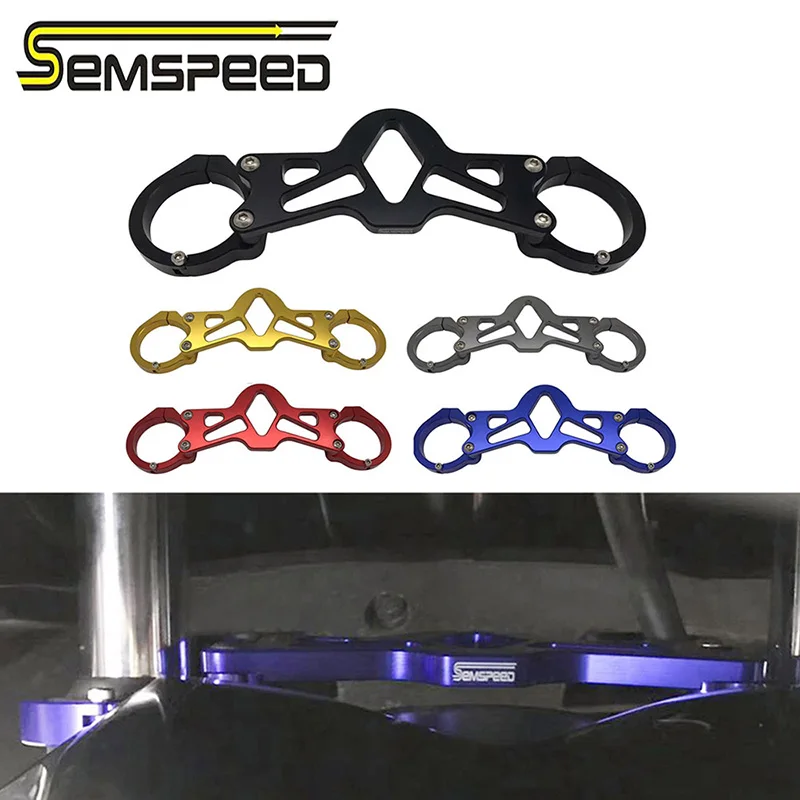 SEMSPEED CNC Front Fork Stabilizer Bracket For Honda Forza125 250 300 2018-2023 Heavy Duty Damper & Direct Fit Suspension MF13