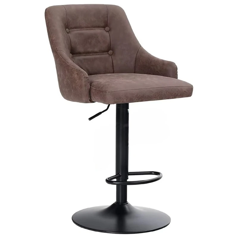 

Bar Restaurant Dining Chair Set Commercial Modern Bar High Chair Durable, Adjustable, 360 Degree Rotation