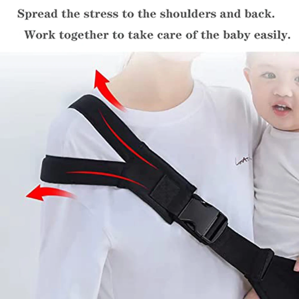 Baby Carrier Newborn Portable Sling Baby Wraps Strap One Shoulder Labor-Saving Baby Half Wrapped With Anti-Slip Particles Soft