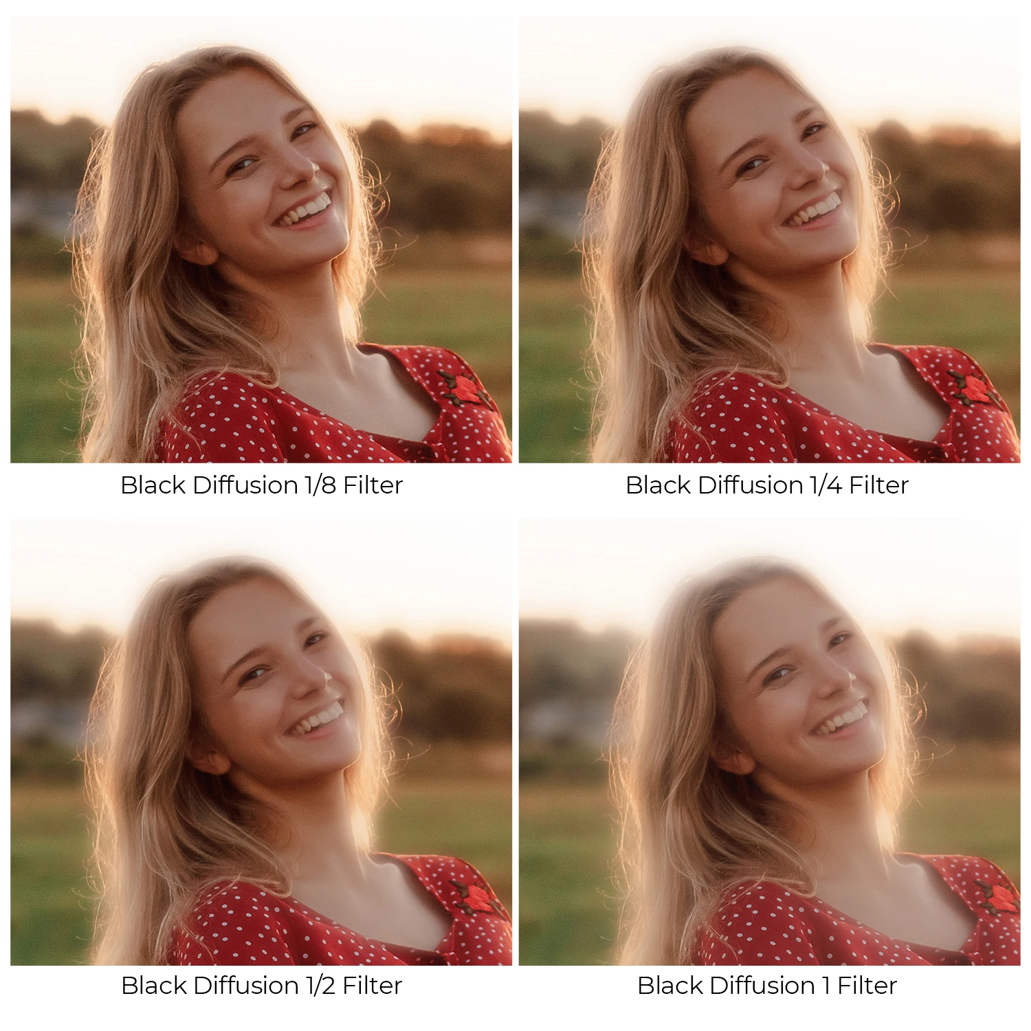 K & F Konzept 49-82mm Schwarz Nebel Diffusion Filter 1/4 1/8 Multi Beschichtete Linsen Kamera Filter 49mm 52mm 58mm 62mm 67mm 77mm 82mm