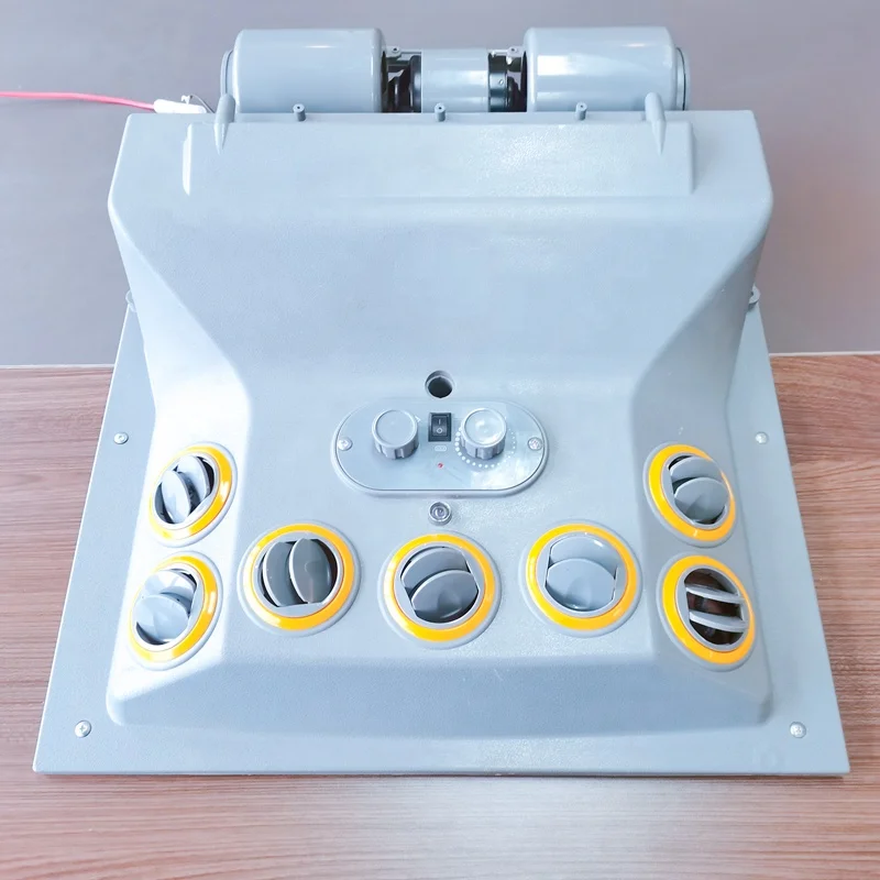 سبليت كولر 24 فولت شاحنة أنظمة تكييف الهواء الأخرى مكيف هواء وقوف السيارات الكهربائية 12 فولت #3