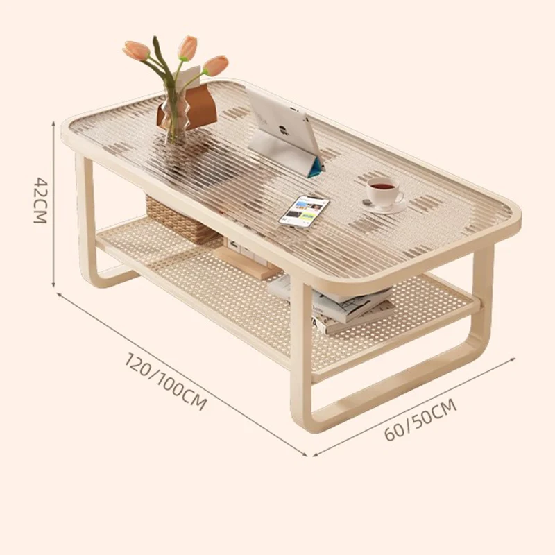 Living Room Coffee Table Bedroom Modern Designer Organizer Standing Side Table Minimalist Unique Meubles Lounge Suite Furniture image 5