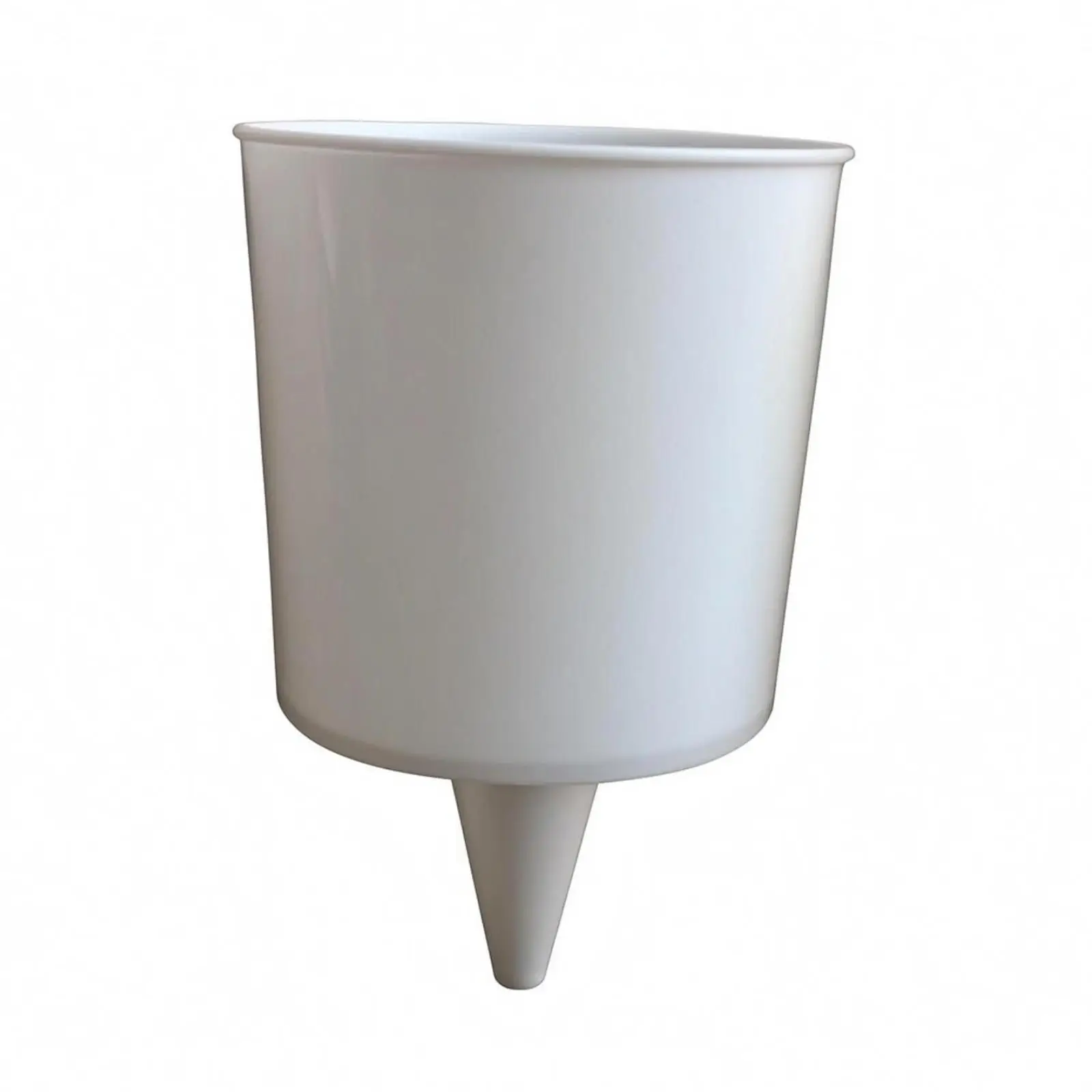 Cup Holder Stake One-Piece Ground Point Cup Holder Molded Beverage Stake for Camping