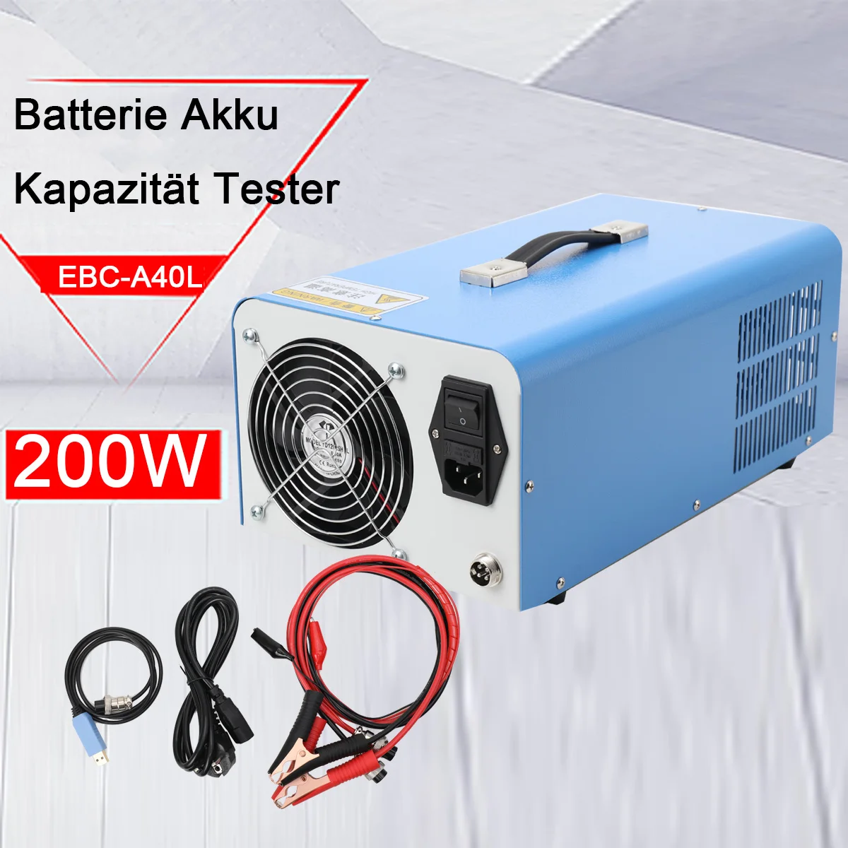 EBC-A40L Batteriekapazitätstester 5V 40A LiFePo4 LTO Lithium PC-Steuerung – Detail 1