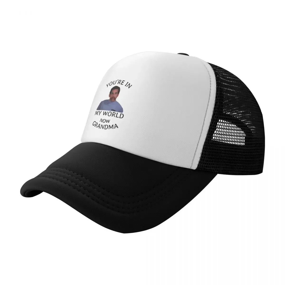 أنت في عالمي الآن قبعة بيسبول Grandma قبعة مضحكة قبعة Sunhat للسيدات على الشاطئ للرجال