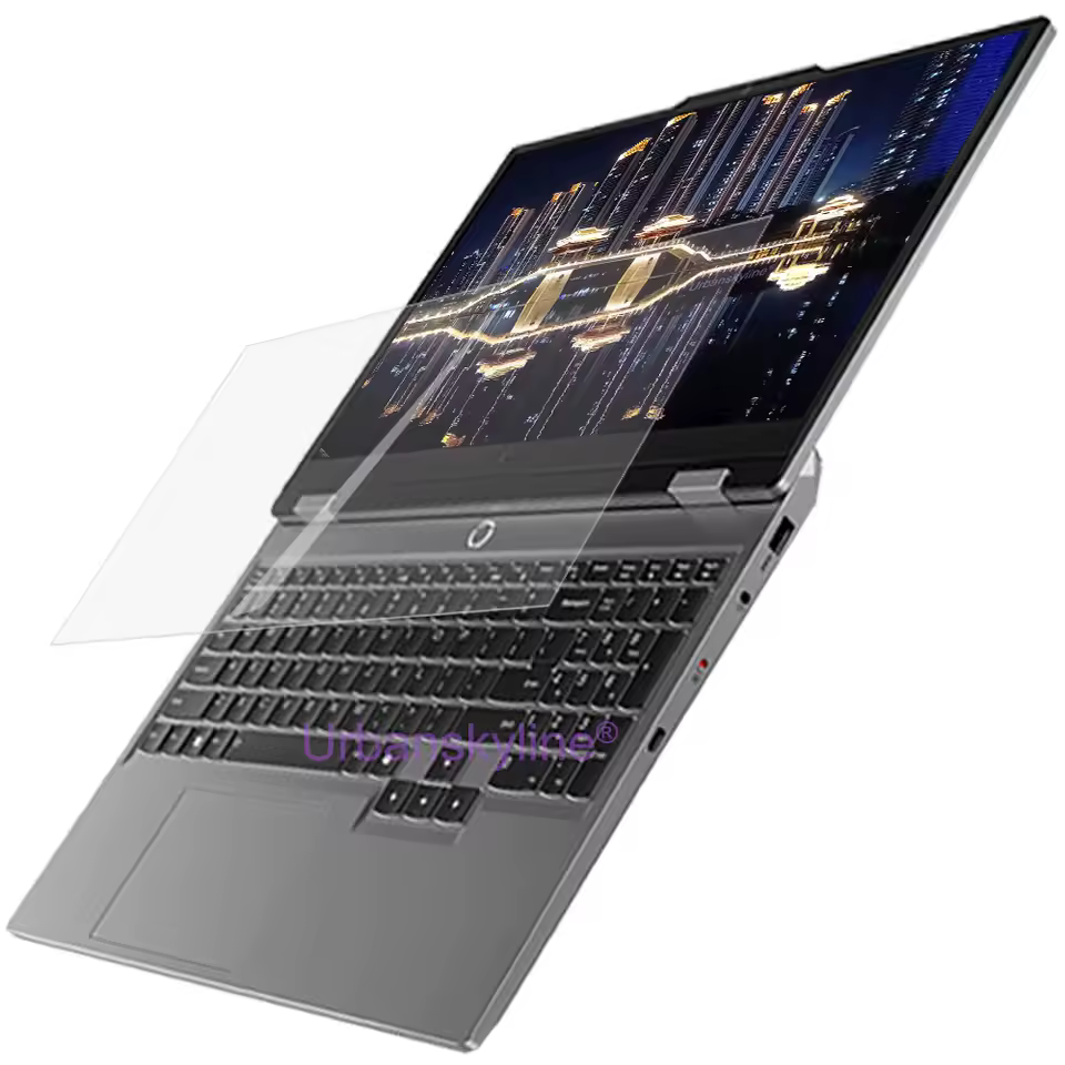 화면 보호 필름 부착 이미지